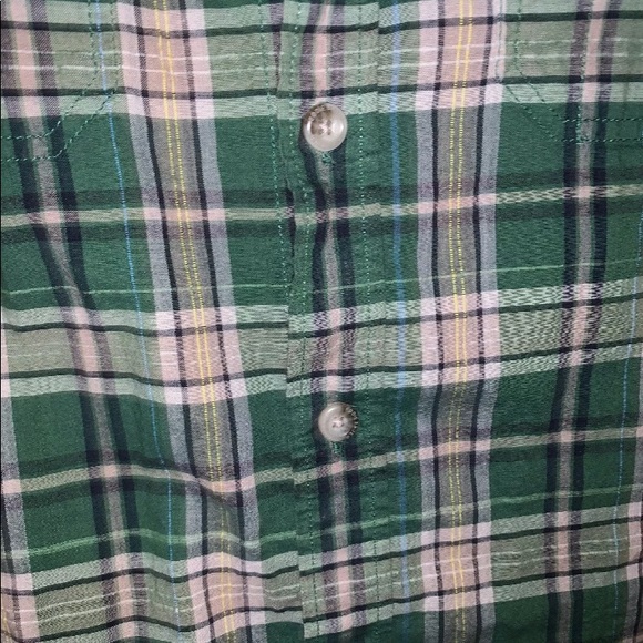 Eddie Bauer Mens Multicolor Plaid Flannel Button - Picture 4 of 4